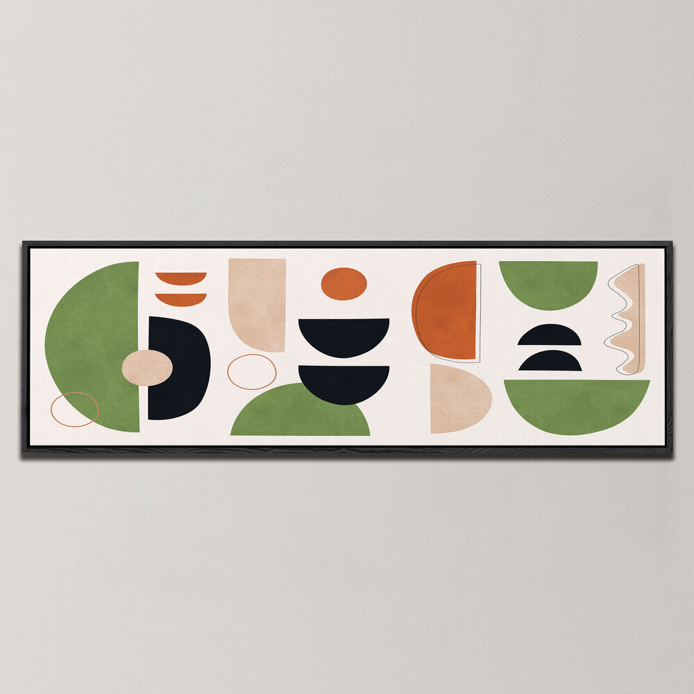 GEOMETRIC MODERN ART III , PANORAMIC ART