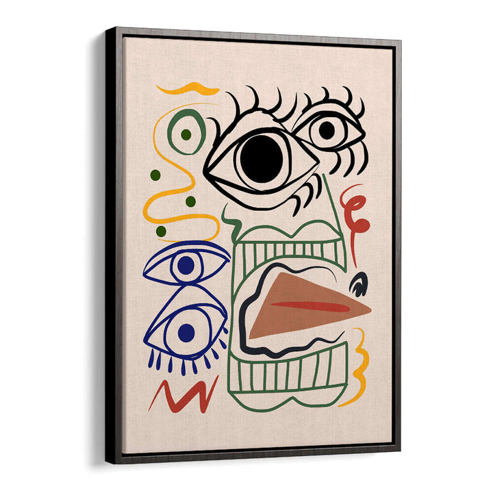 LINE ART BIZARRE TOTEM