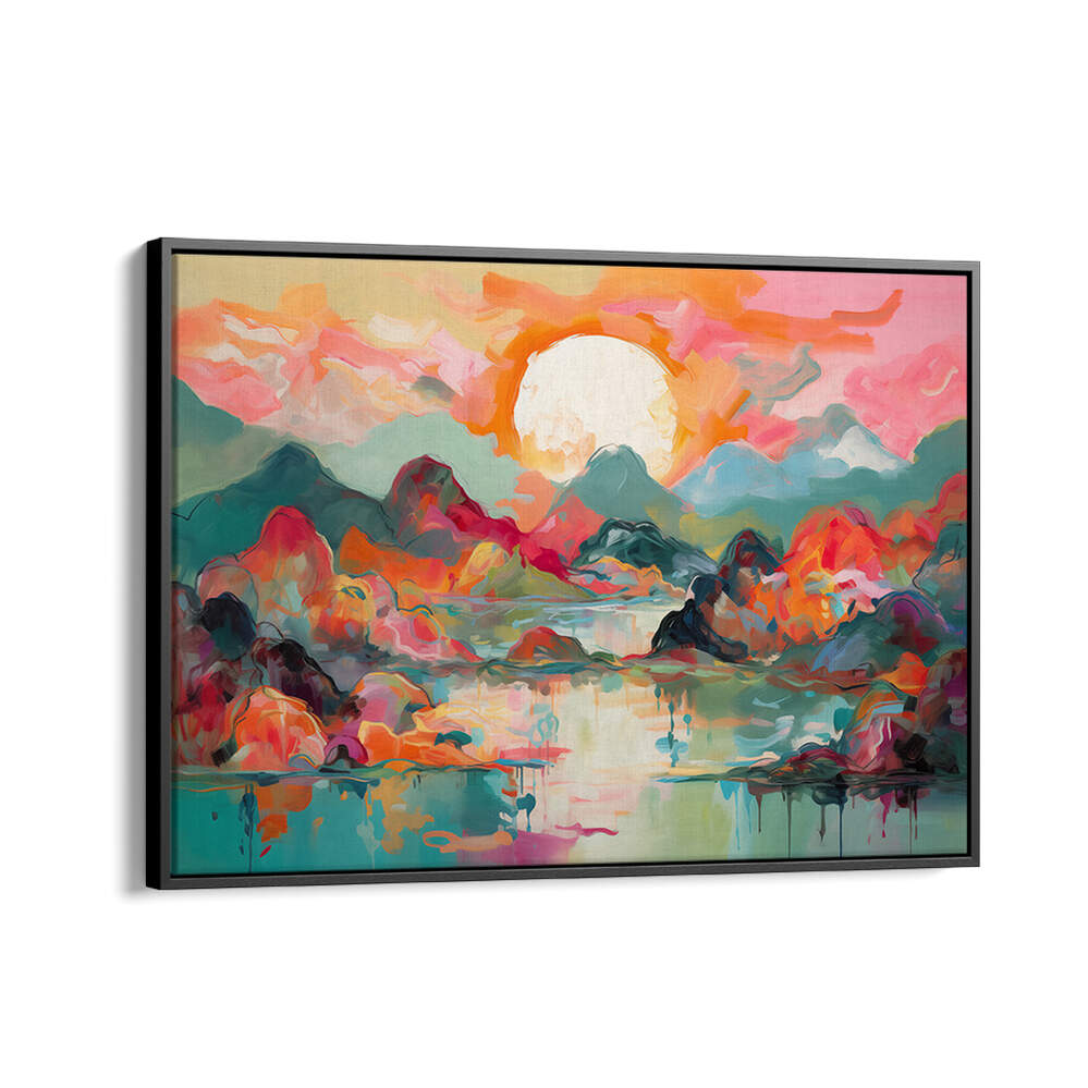 COLORFUL LANDSCAPE , LANDSCAPE PAINTINGS