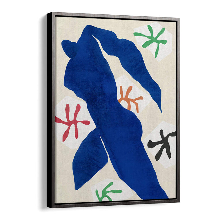 ABSTRACT BLUE FIGURE , ABSTRACT PAINTINGS