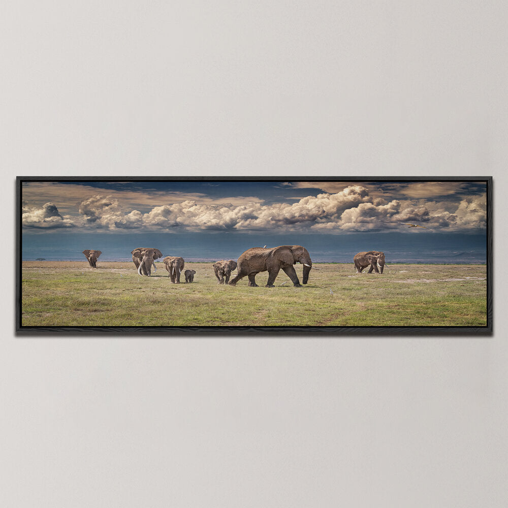 AMBOSELI WONDERLAND , PANORAMIC ART