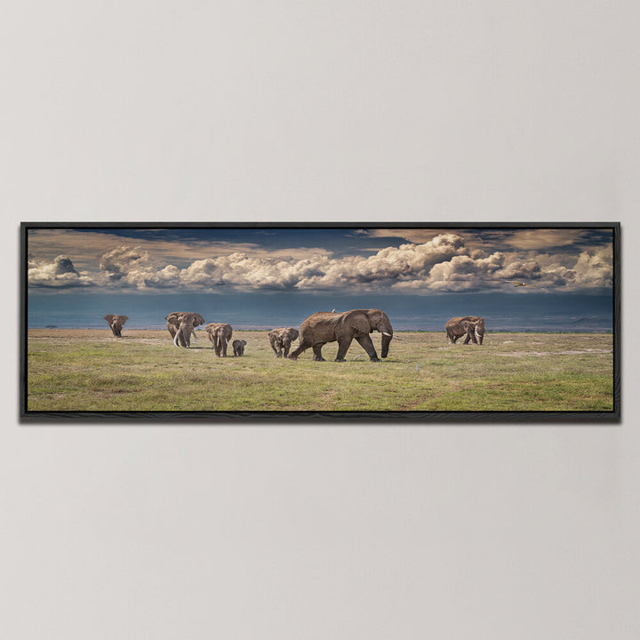 AMBOSELI WONDERLAND , PANORAMIC ART