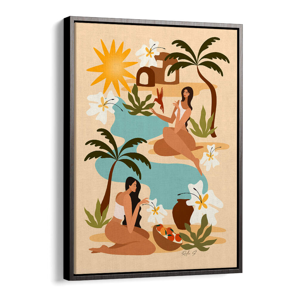 ISLAND SERENITY , BEACH PAINTINGS