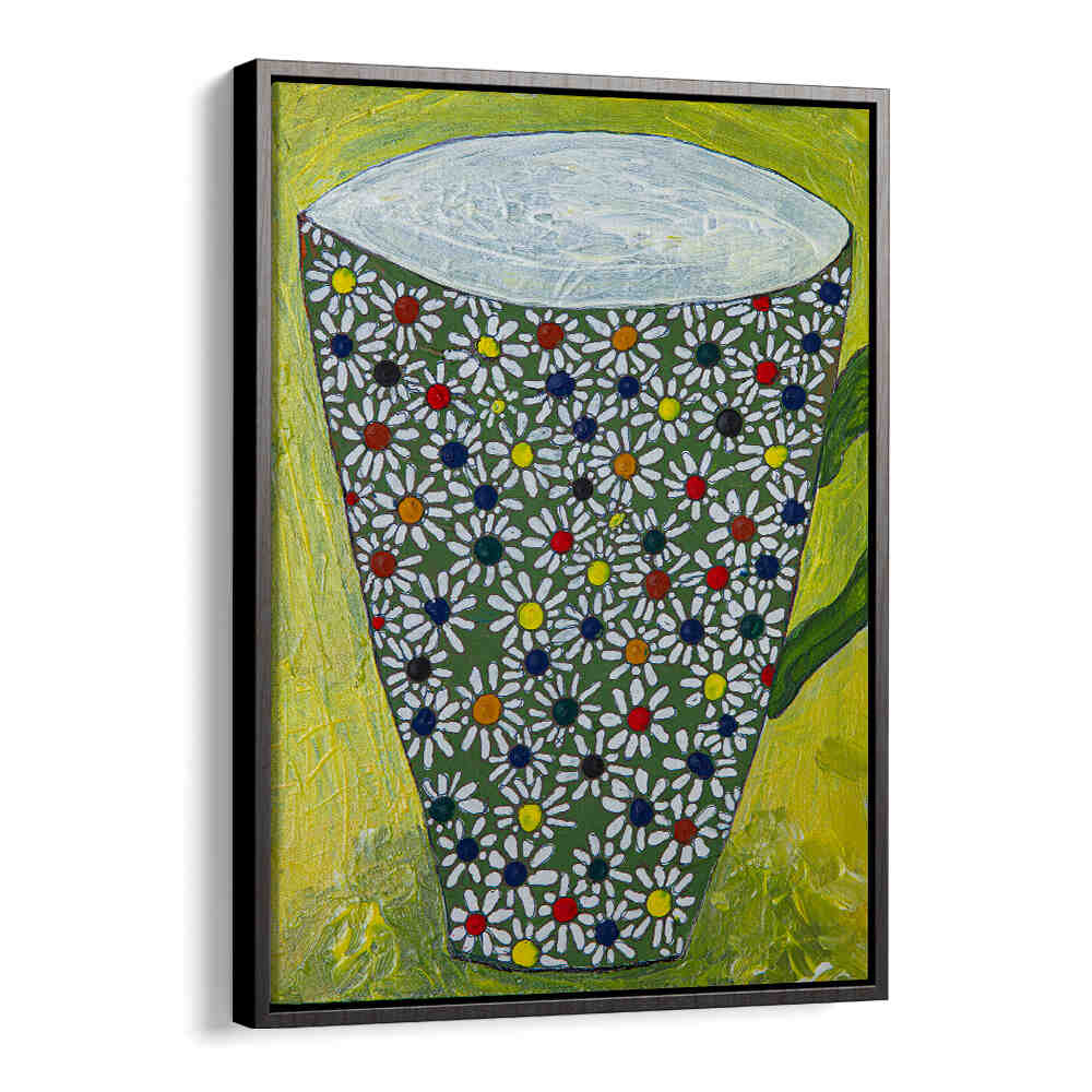 Brighten your kitchen with the MUG WITH FLOWERS, KITCHEN POSTERS, featuring a charming floral design.