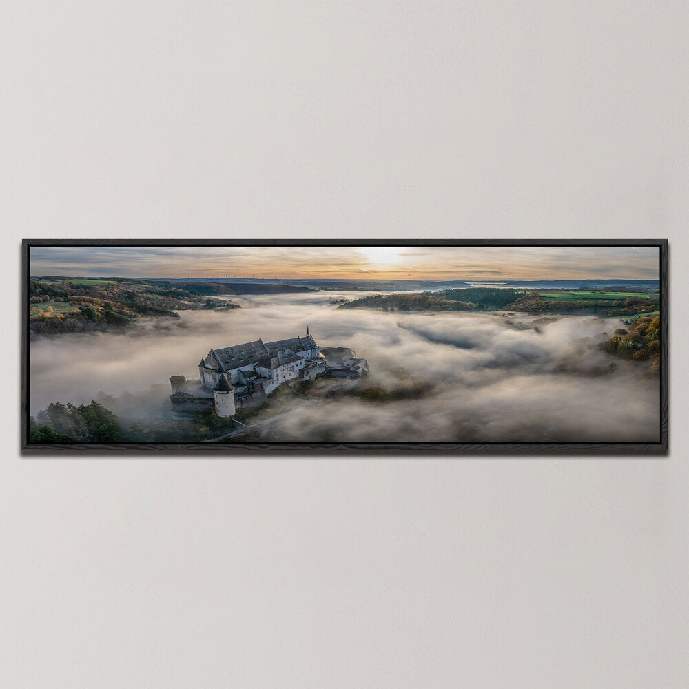 CHÂTEAU DE VIANDEN , PANORAMIC ART