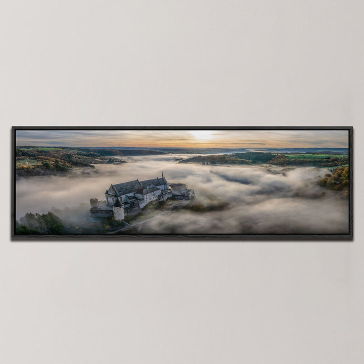CHÂTEAU DE VIANDEN , PANORAMIC ART