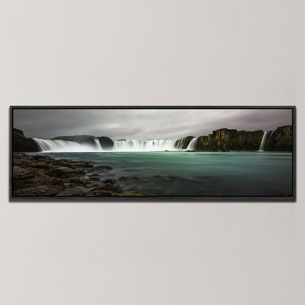 PANORAMA VIEW OF GEITAFOSS , PANORAMIC ART