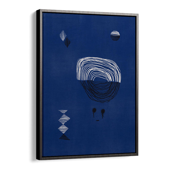 BLUE LINE SKETCH , ABSTRACT PAINTINGS