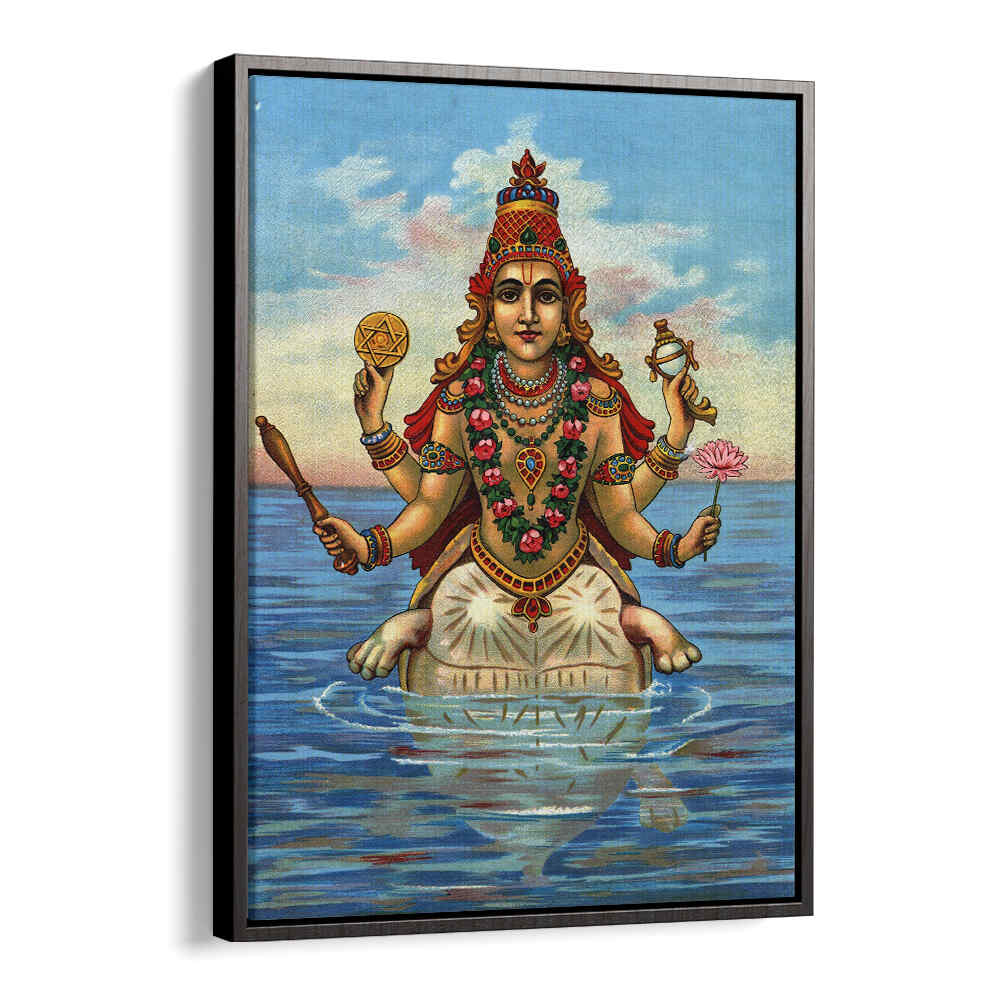 KURMA AVATAR , INDIAN ART PAINTINGS