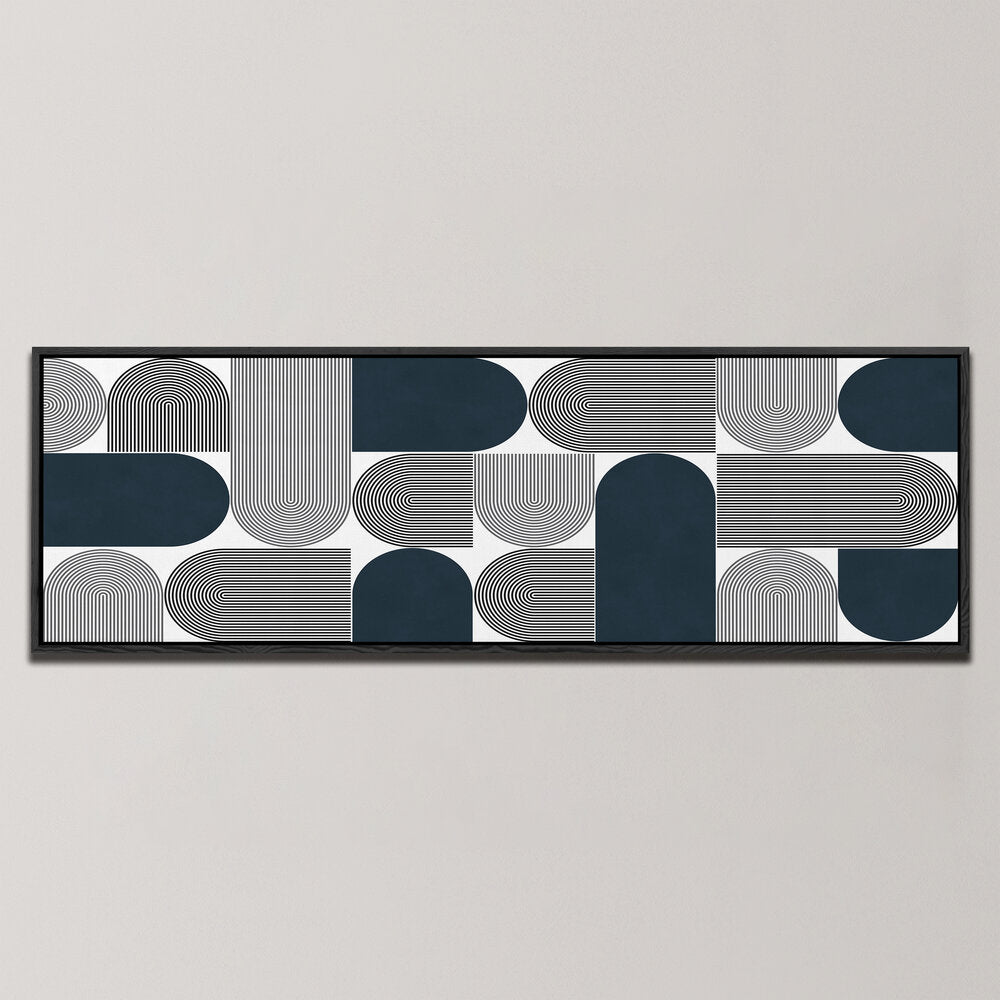 BOLD LINES AND CURVES , PANORAMIC ART