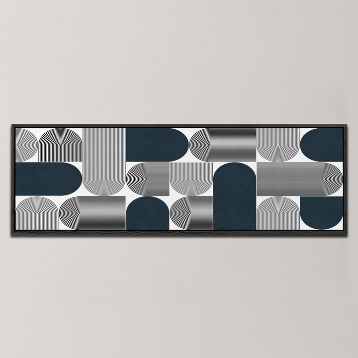 BOLD LINES AND CURVES , PANORAMIC ART