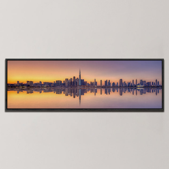 SKYLINE DUBAI , PANORAMIC ART