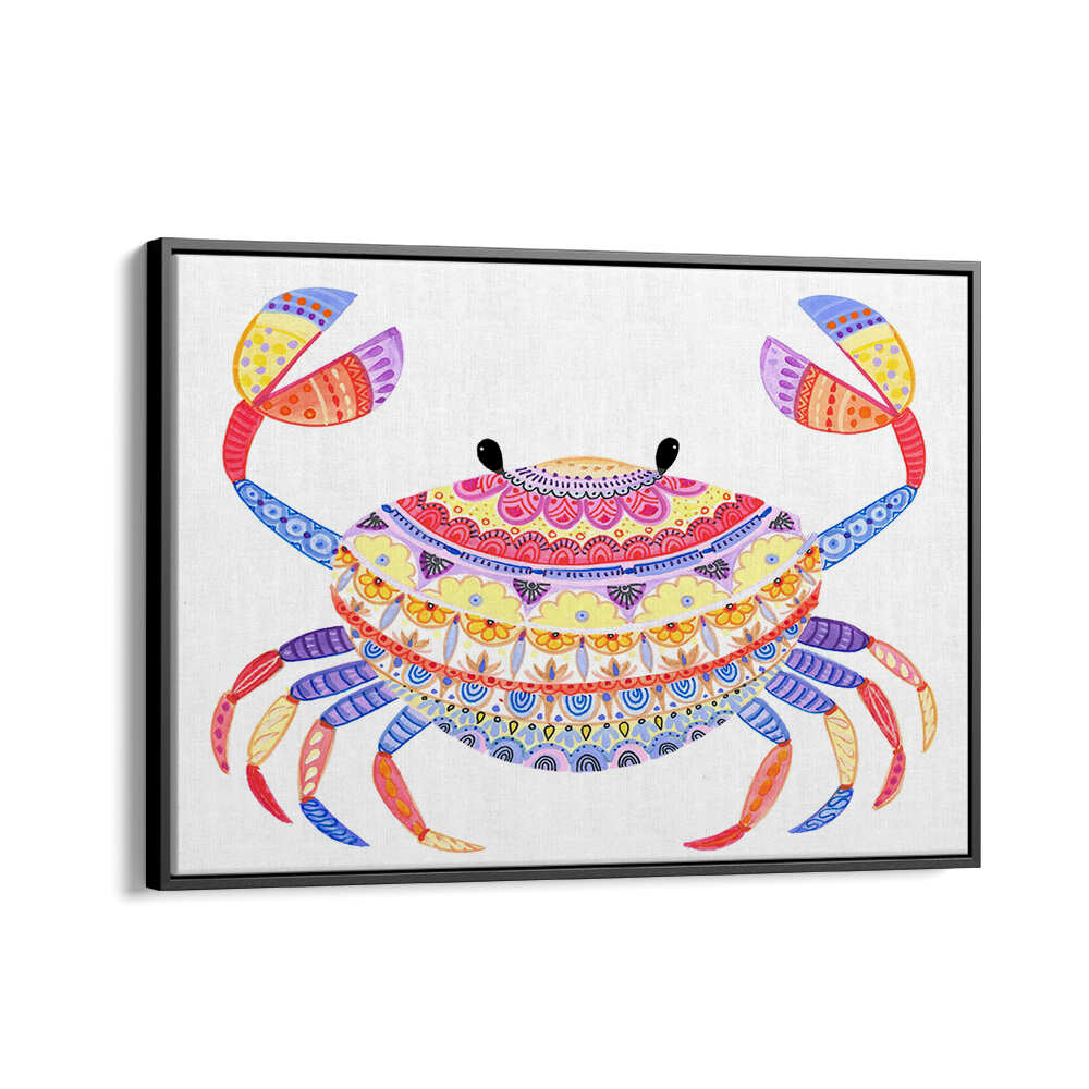 COLORFUL CRAB DANCE , BEACH PAINTINGS