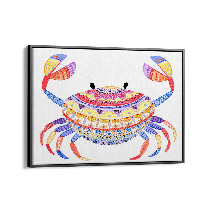 COLORFUL CRAB DANCE , BEACH PAINTINGS