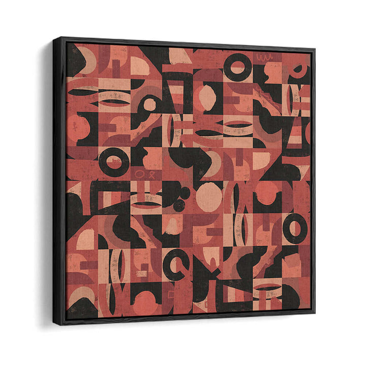 MID CENTURY GRID PATTERN NINE , ABSTRACT PAINTINGS