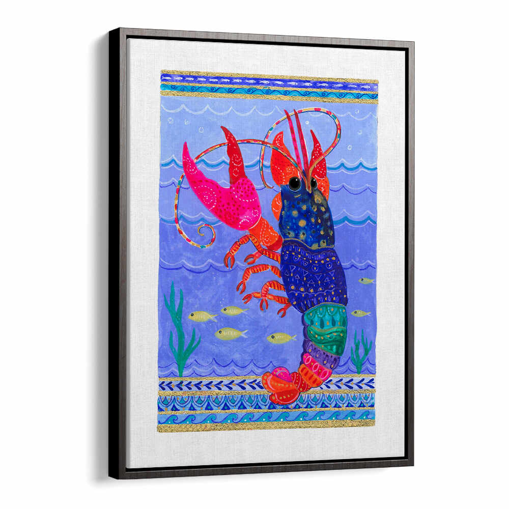 VIBRANT SEA LOBSTER , BEACH PAINTINGS