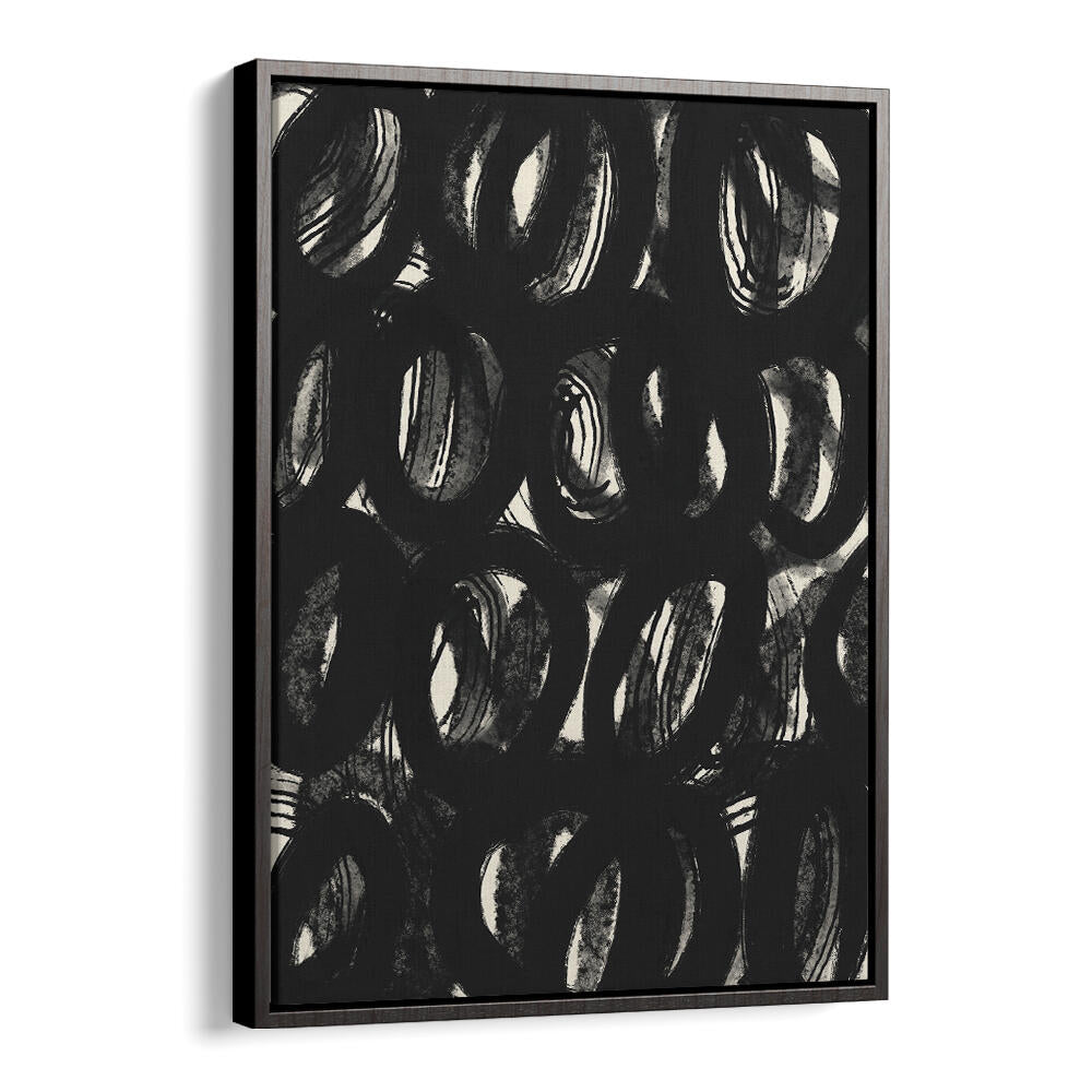 BLACK ABSTRACT BRUSH SCRIBBLE , ABSTRACT PAINTINGS