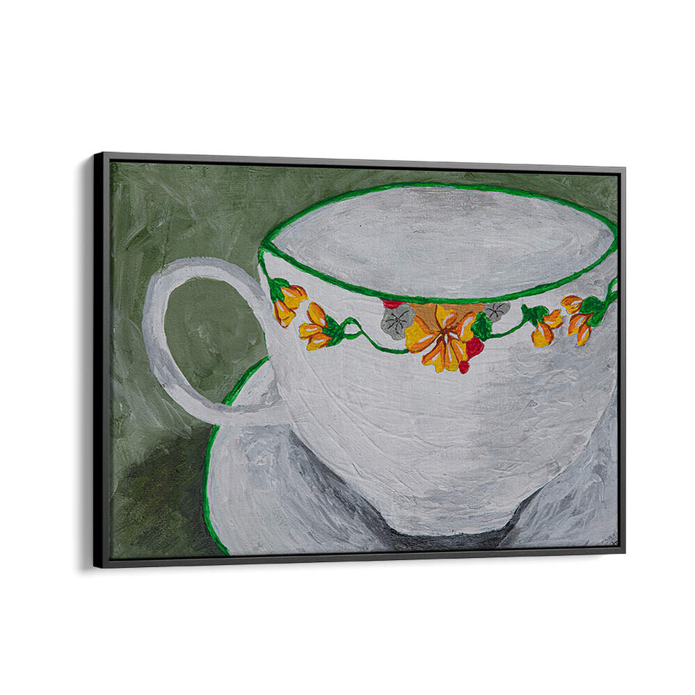 Elegant TEACUP WITH FLOWERS, KITCHEN POSTERS brighten up your kitchen, adding charm and floral beauty to your space.