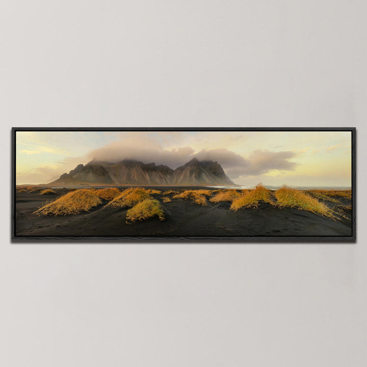 VESTRAHORN, ICELAND , PANORAMIC ART