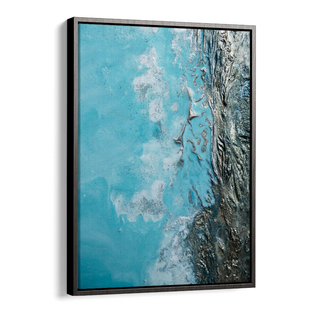 Stunning OCEANIC OBSESSION, ABSTRACT PAINTINGS capture vibrant water textures, perfect for transforming your living space.