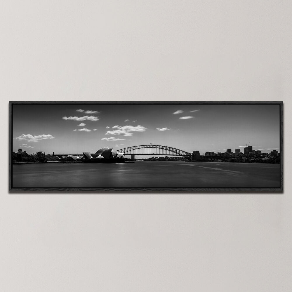 SILENT SYDNEY CITYSCAPE , PANORAMIC ART