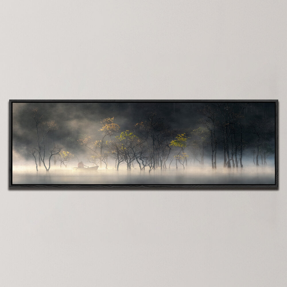 SUNRISE IN SUOI TIA , PANORAMIC ART