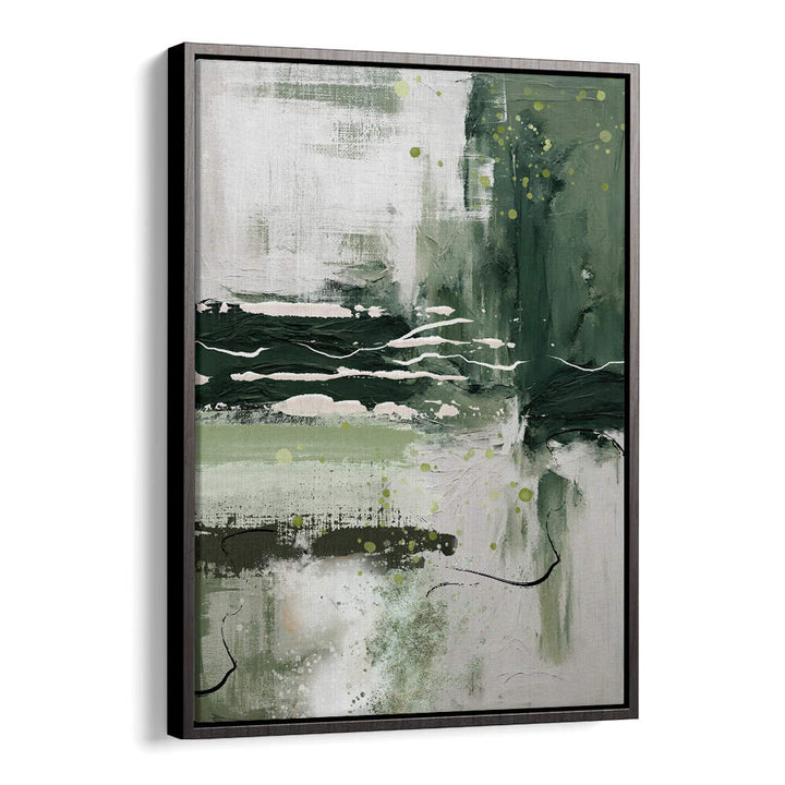 CANVAS GREENS II , ABSTRACT PAINTINGS
