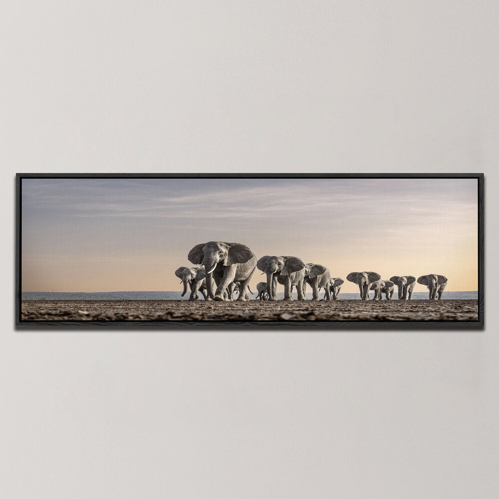 THE CONVOY , PANORAMIC ART