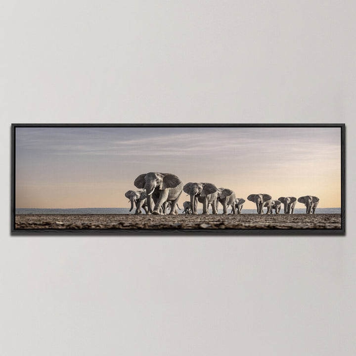 THE CONVOY , PANORAMIC ART