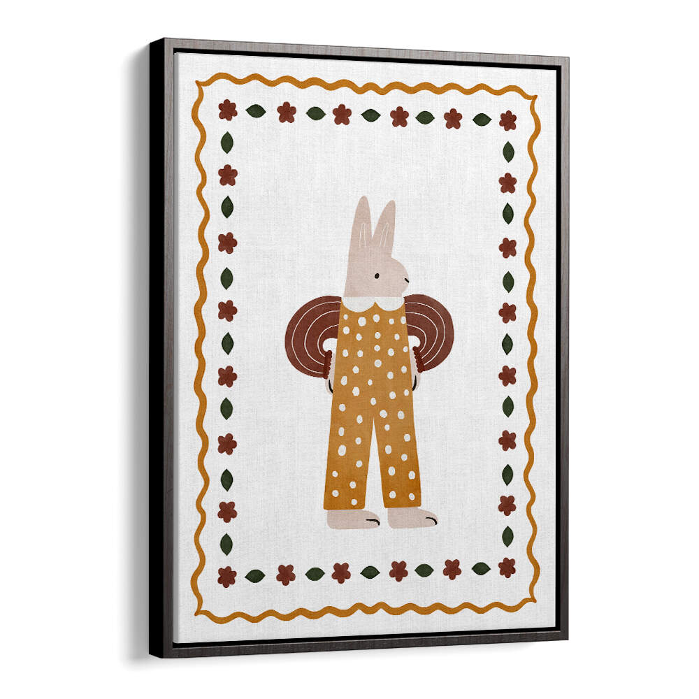 DOTTED BUNNY PARADE , KIDS ROOM PAINTINGS