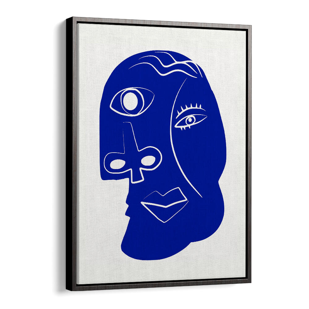 BLUE ABSTRACT FACE