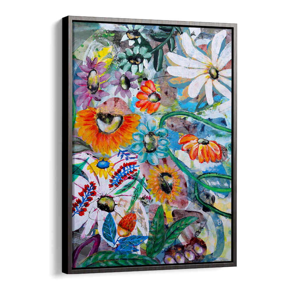 ART FLORAL , FLORAL FLOWER PAINTINGS