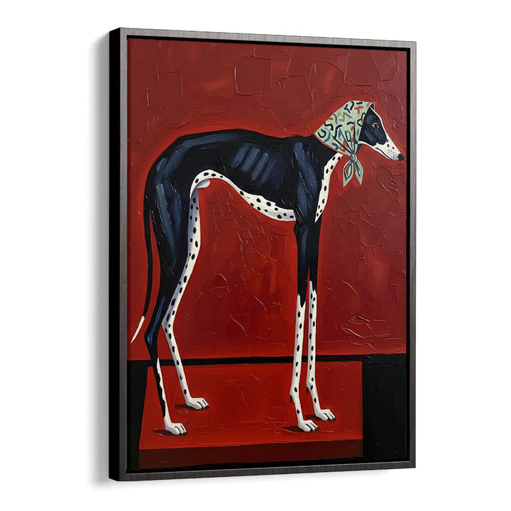 BLACK DOG GREYHOUND I
