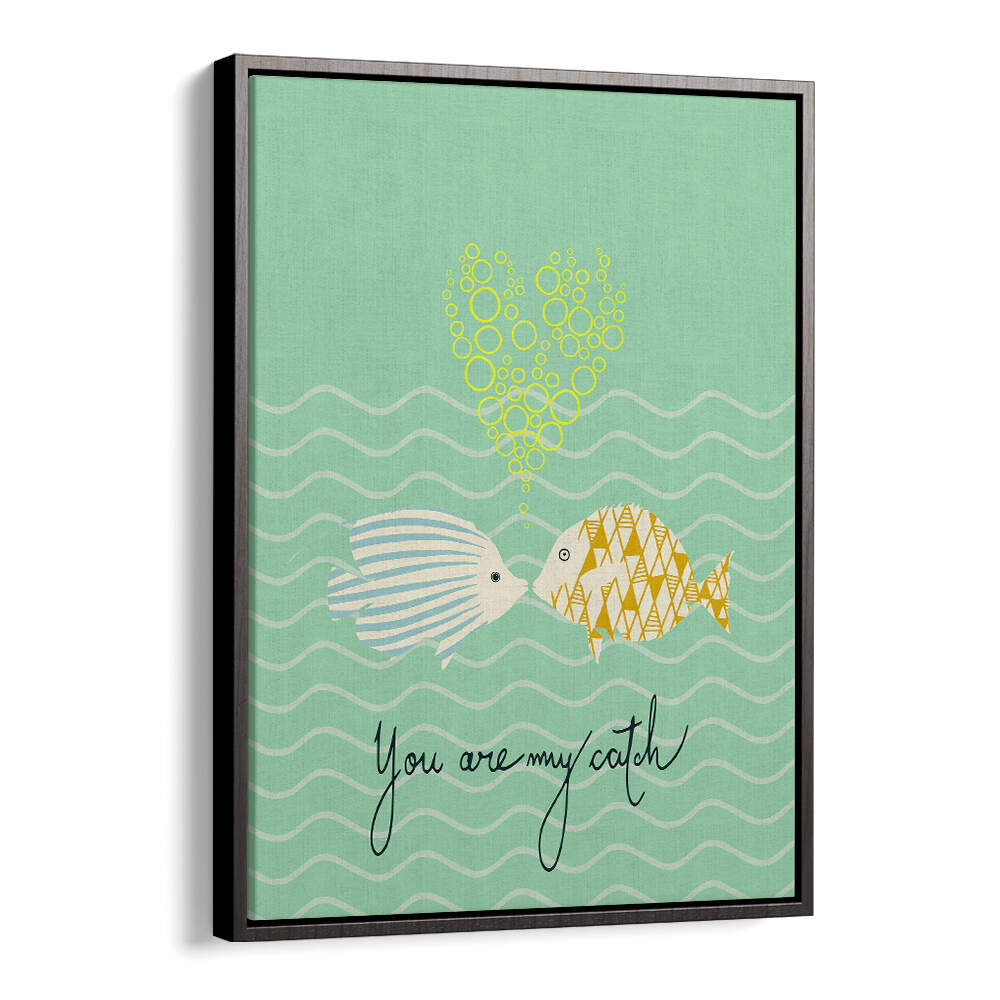 Brighten your child's space with MELLOW, KIDS ROOM PAINTINGS featuring playful fish designs that inspire creativity.