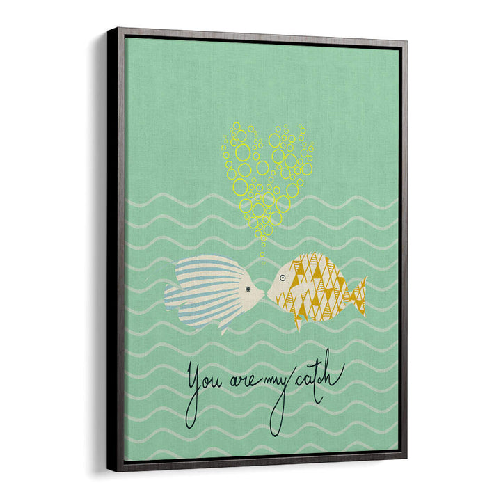 Brighten your child's space with MELLOW, KIDS ROOM PAINTINGS featuring playful fish designs that inspire creativity.