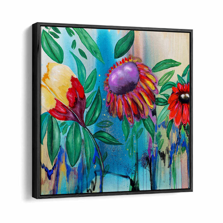 FLORAL ART , FLORAL FLOWER PAINTINGS