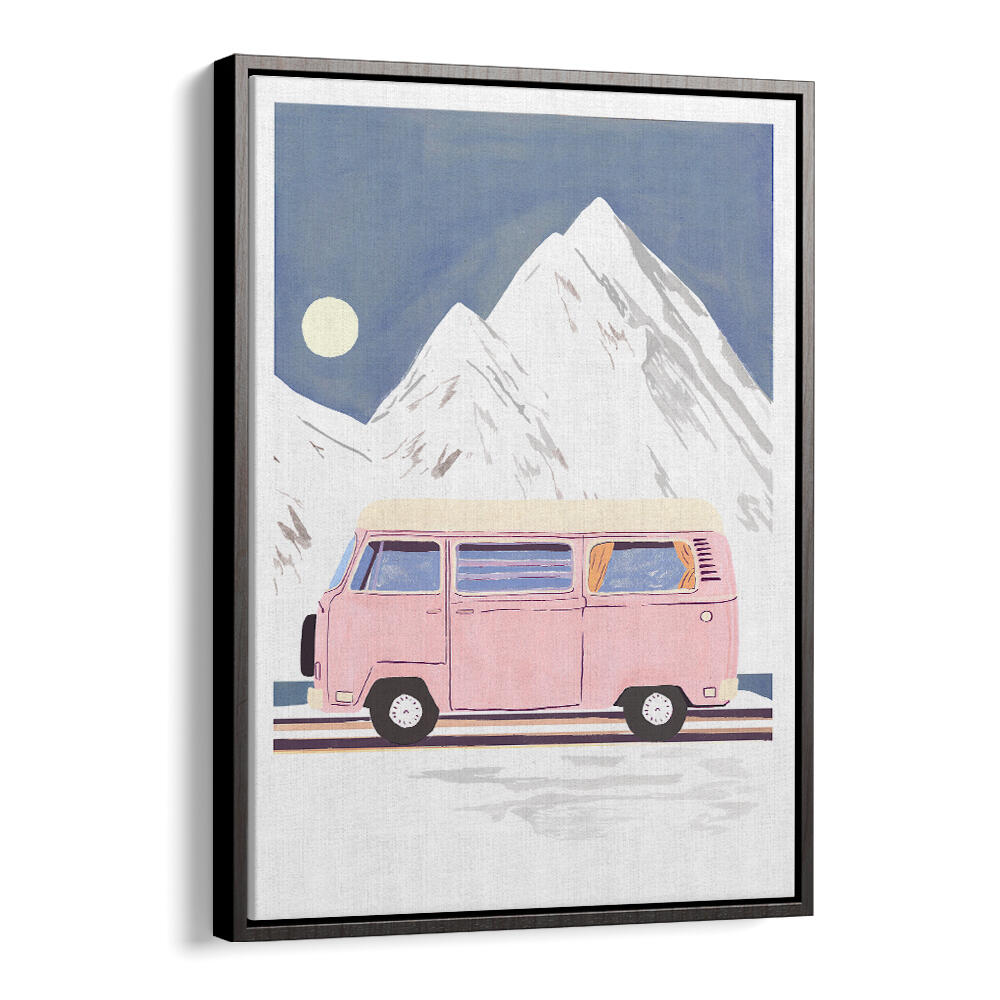 WINTER PRINT , CAR POSTERS