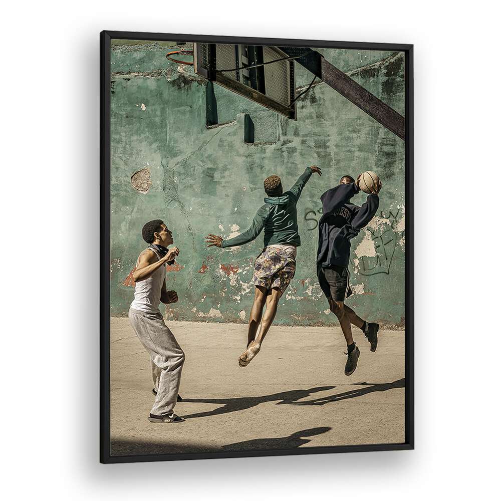 Christian Meermann painting - PLAYING BASKETBALL IV by Asianmonk