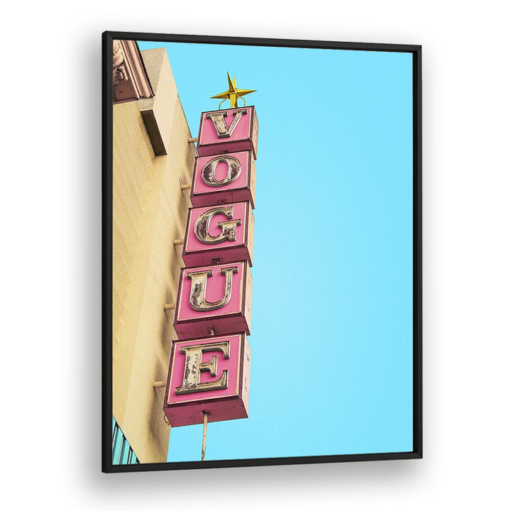 surreal painting - VOGUE THEATRE SIGN IN HOLLYWOOD by Asianmonk