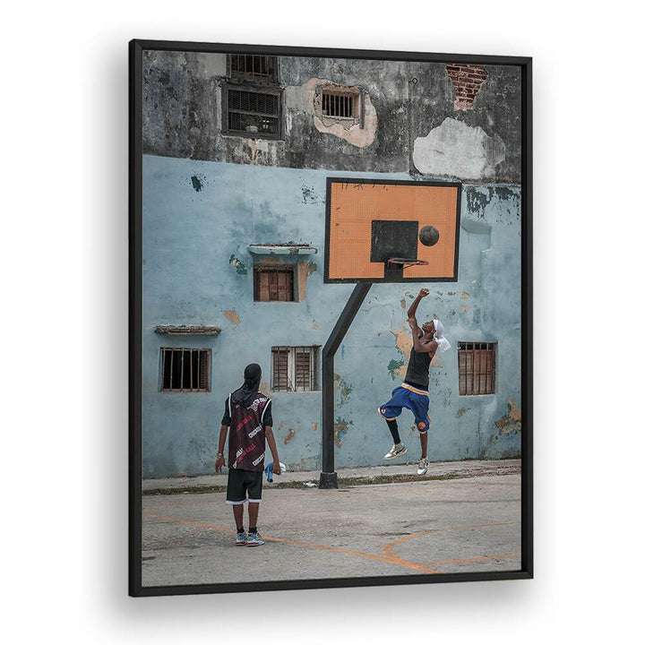 Christian Meermann painting - PLAYING BASKETBALL by Asianmonk