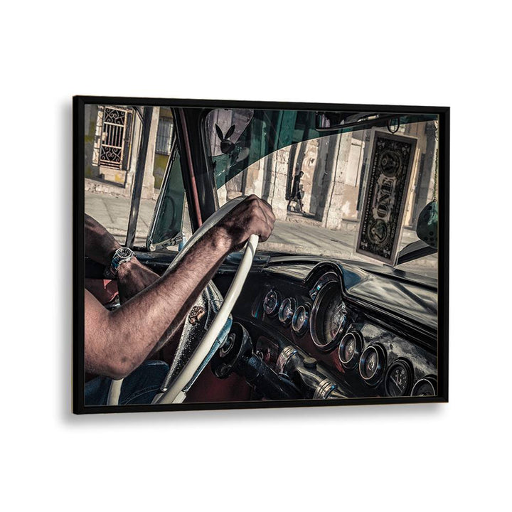 ABSTRACT painting - DRIVER by Asianmonk