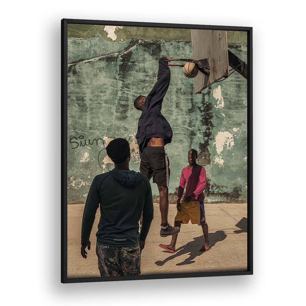 Christian Meermann painting - STREET BASKETBALL by Asianmonk