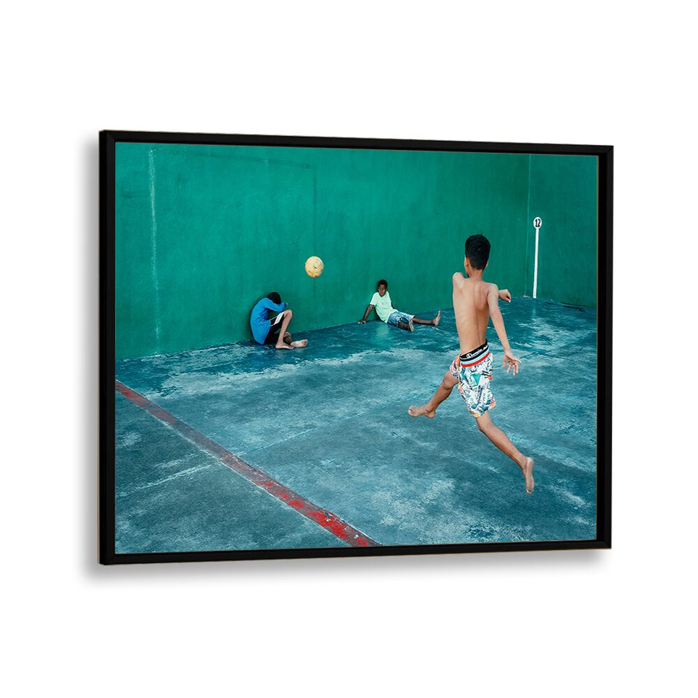 ABSTRACT painting - FOOTBALL III by Asianmonk