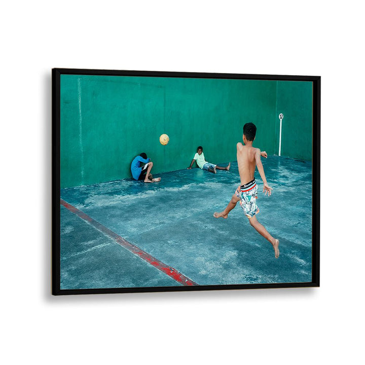 ABSTRACT painting - FOOTBALL III by Asianmonk