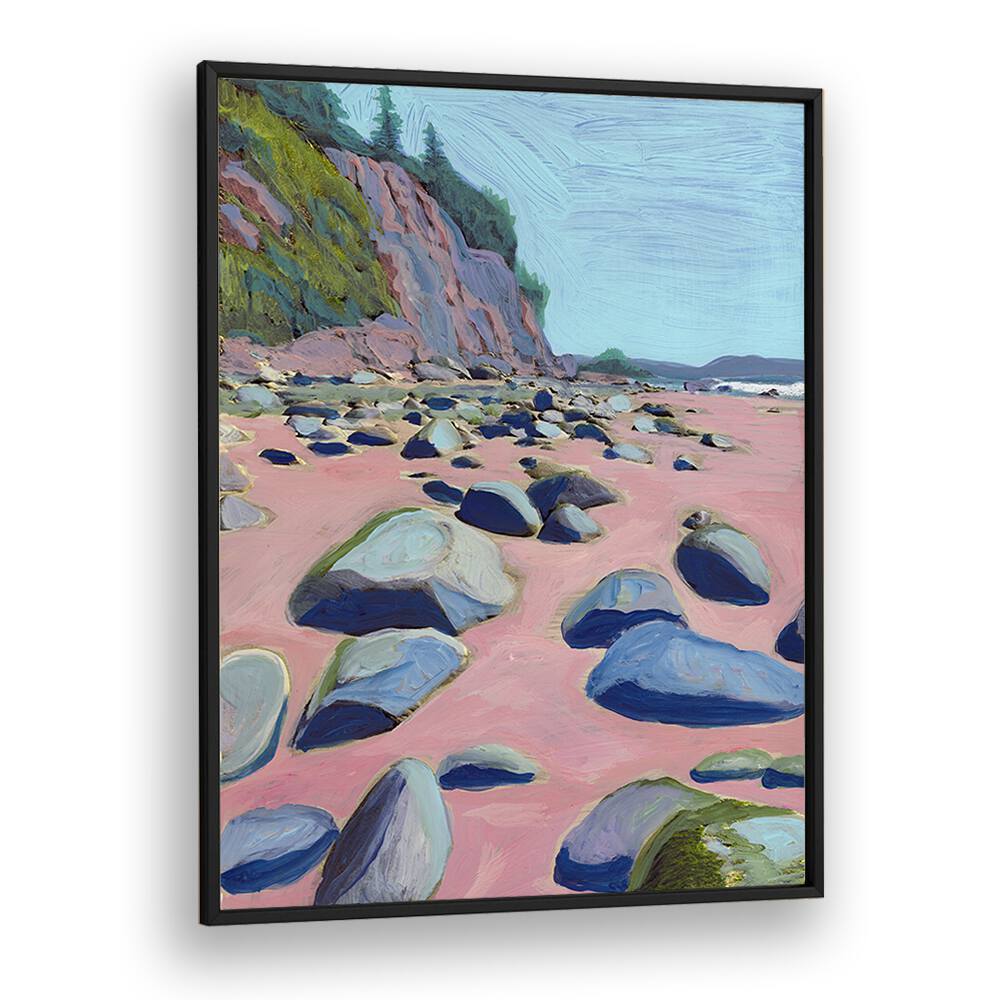 Eleanor Baker painting - PINK BAY by Asianmonk