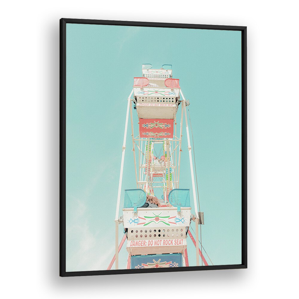 surreal painting - FERRIS WHEEL NOSTALGIA by Asianmonk