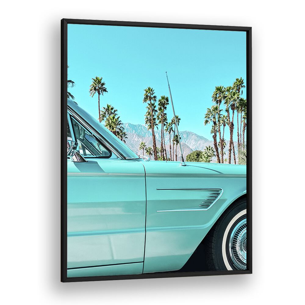 surreal painting - TEAL THUNDERBIRD IN PALM SPRINGS by Asianmonk