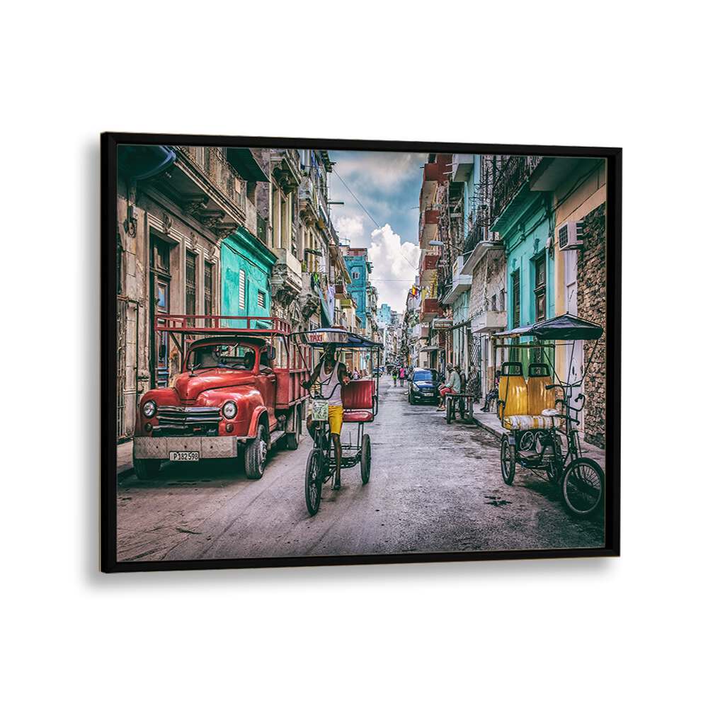 ABSTRACT painting - HABANA STREET XII by Asianmonk