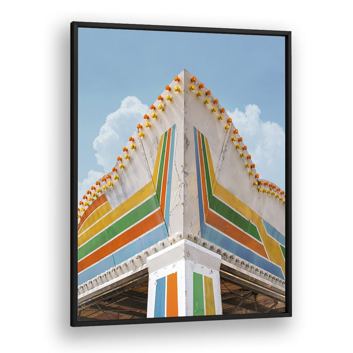 Vibrant corner of a Brighton attraction featured in BRIGHTON FUN, PHOTOGRAPHY PRINTS, celebrating urban life.