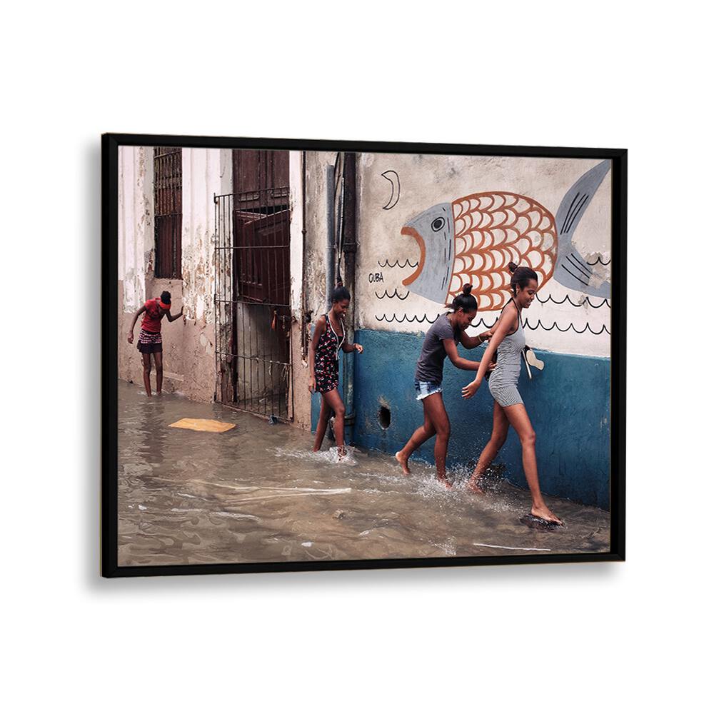 ABSTRACT painting - FLOODING HAVANA by Asianmonk